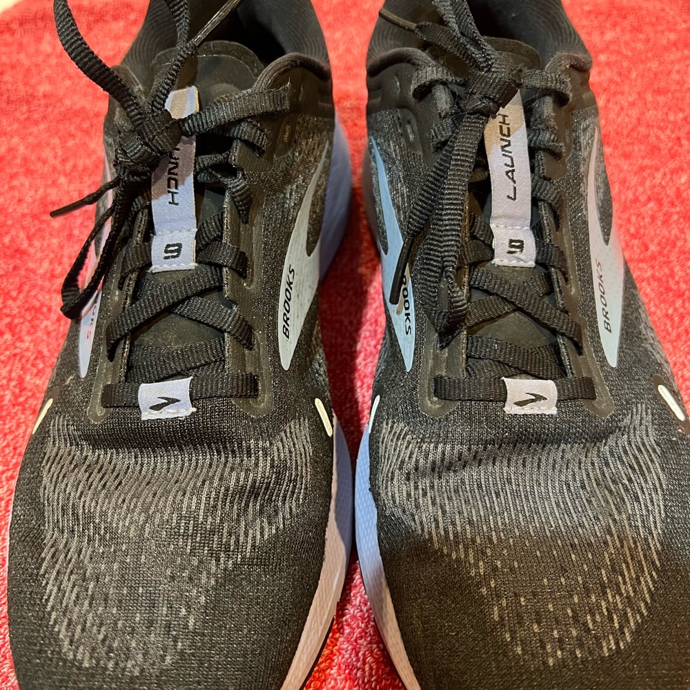Brooks Black and Gray Athletic Shoes